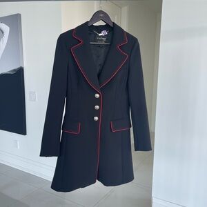 Women's Blazer with Red Trim